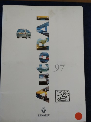 1997 renault press kit - renault,
